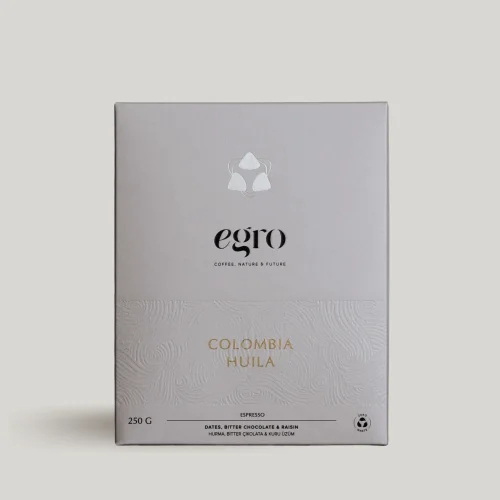 Egro Coffee - Colombia Huila I Filtre Ve Çekirdek Kahve 250 G