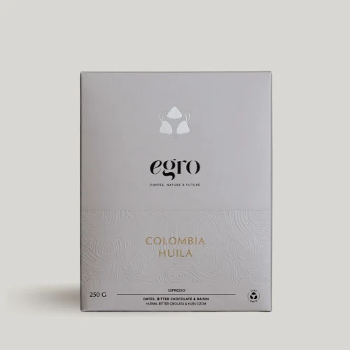 Egro Coffee - Colombia Huila I Öğütülmüş Ve Çekirdek Kahve 250 G