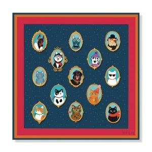 Cats & Dogs Pocket Square