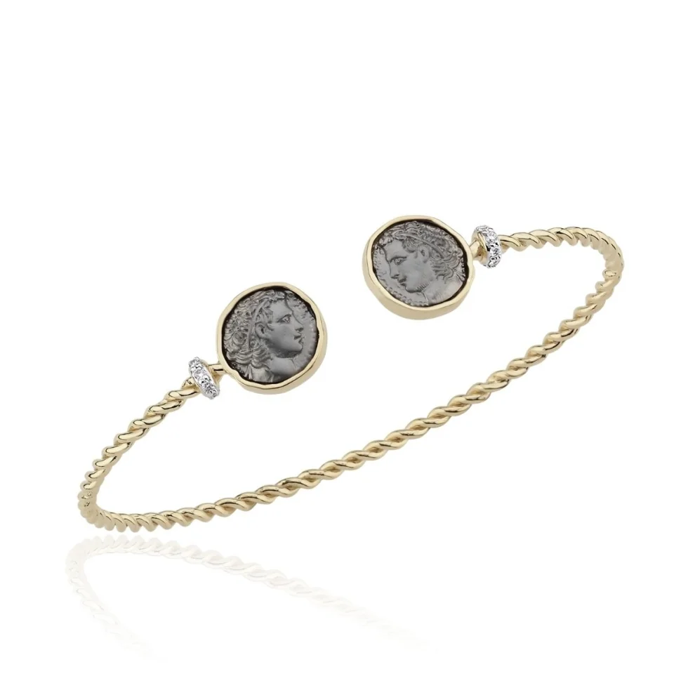 Melie Jewelry - Marcus & Cleo Coin Bracelet