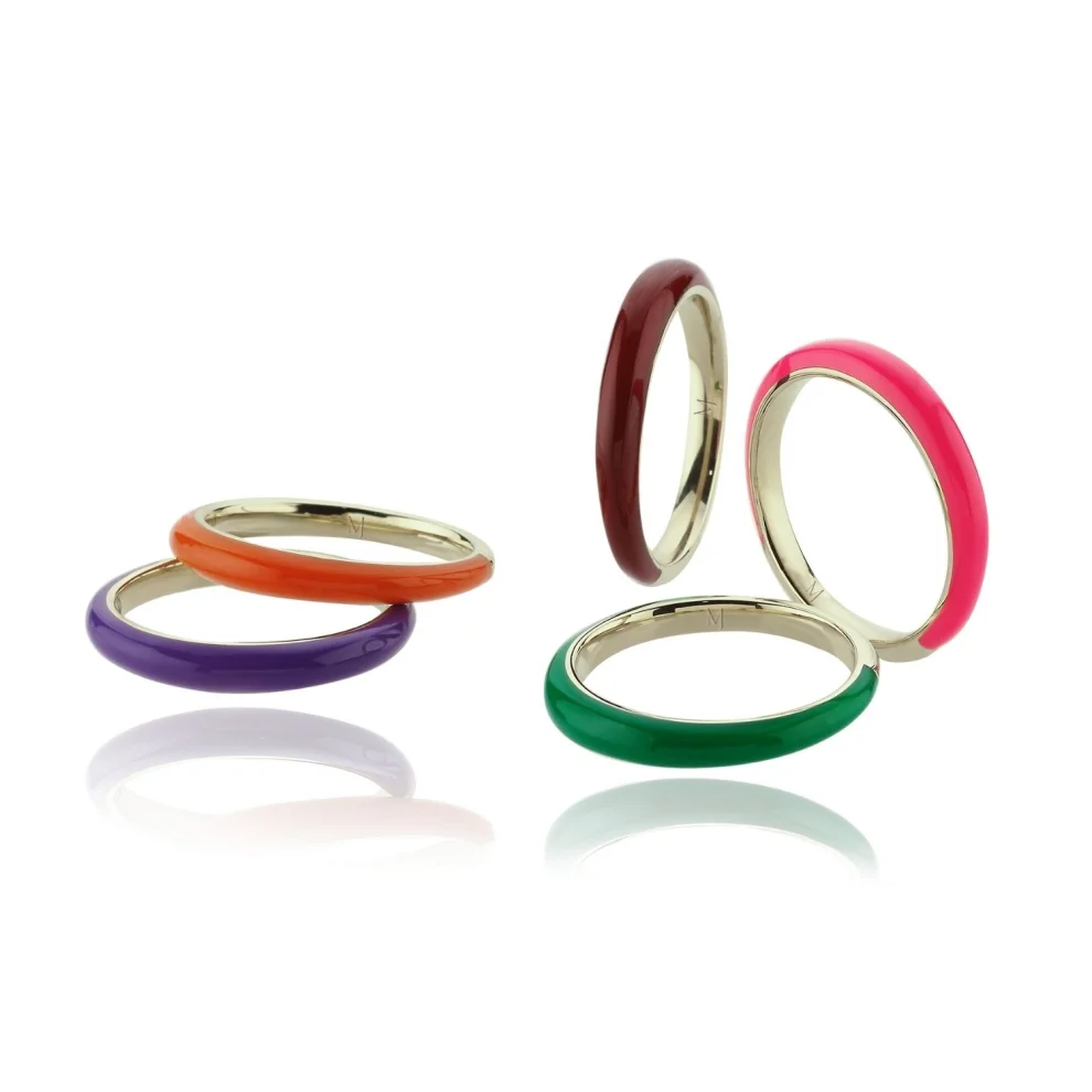 Melie Jewelry - Enamel Ring