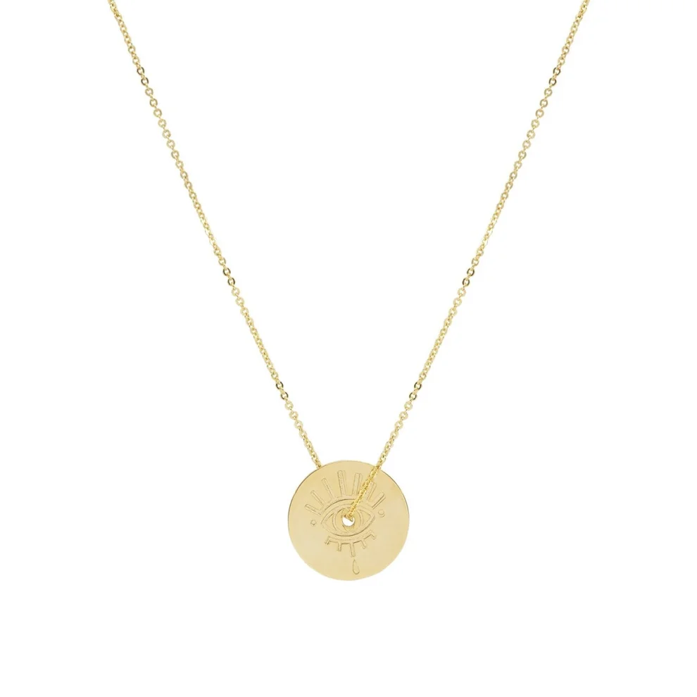 Atelier Petites Pierres - All Seeing - S - Eye Pendant Necklace