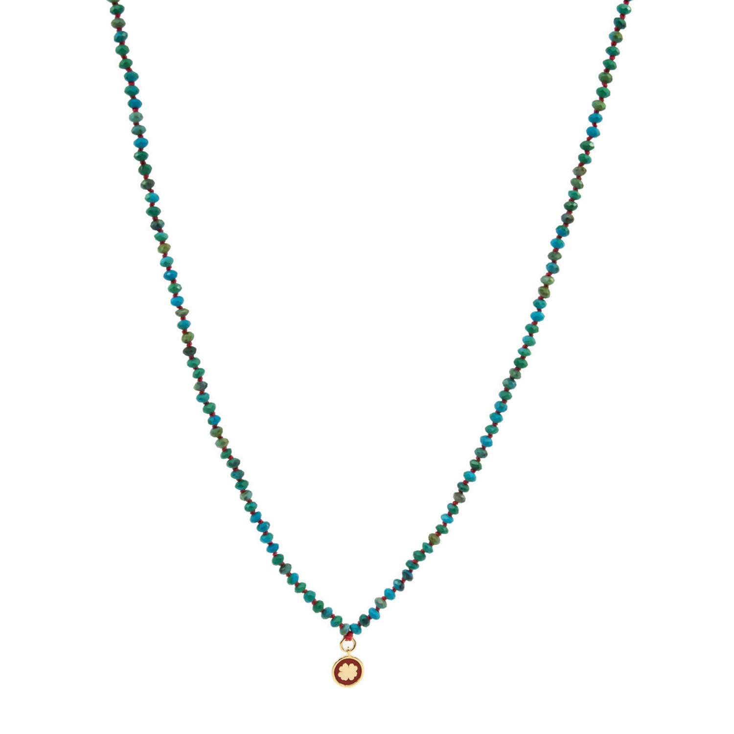 Lucky Mala - Turquoise Mala Beads