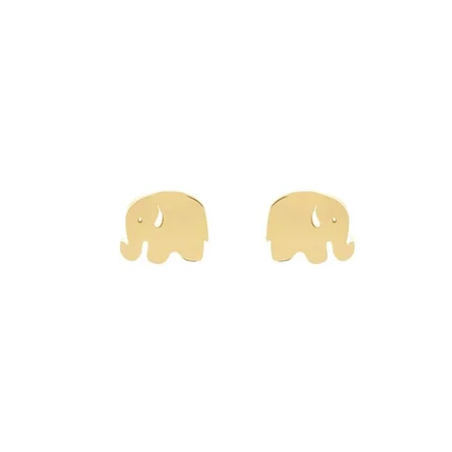 Atelier Petites Pierres - Mini Elephant Fil Küpe