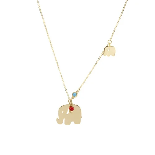 Atelier Petites Pierres - Savannah - Elephant Pendant Necklace