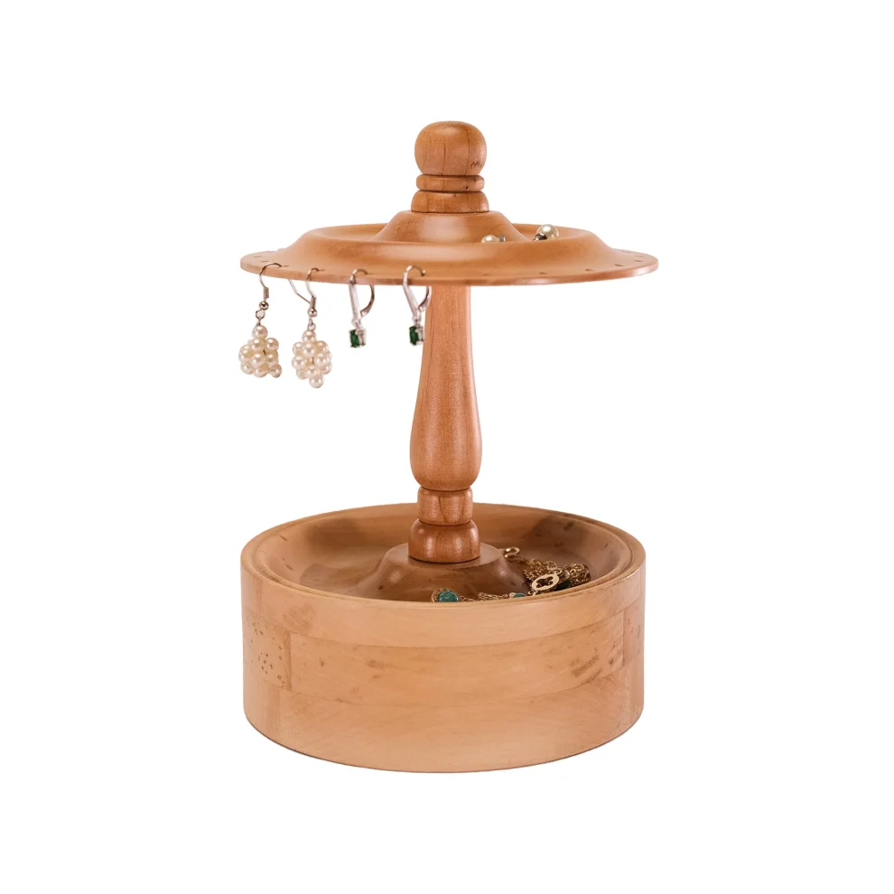Massello Design - Carousel Wooden Jewelry Stand