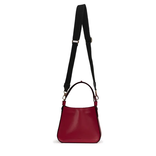 Mianqa - Cereus Apple Leather Shoulder & Crossbody Bag