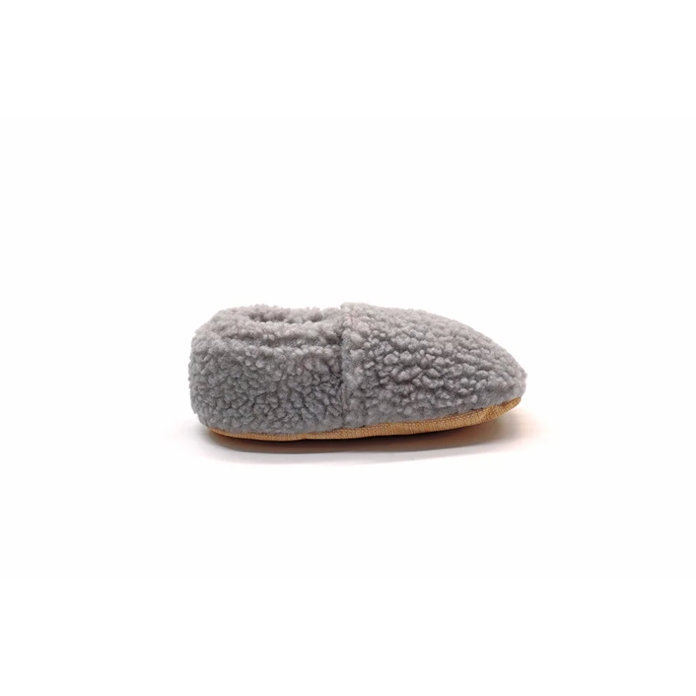 Morgedan - Teddy Soft Plush Baby Moccasins