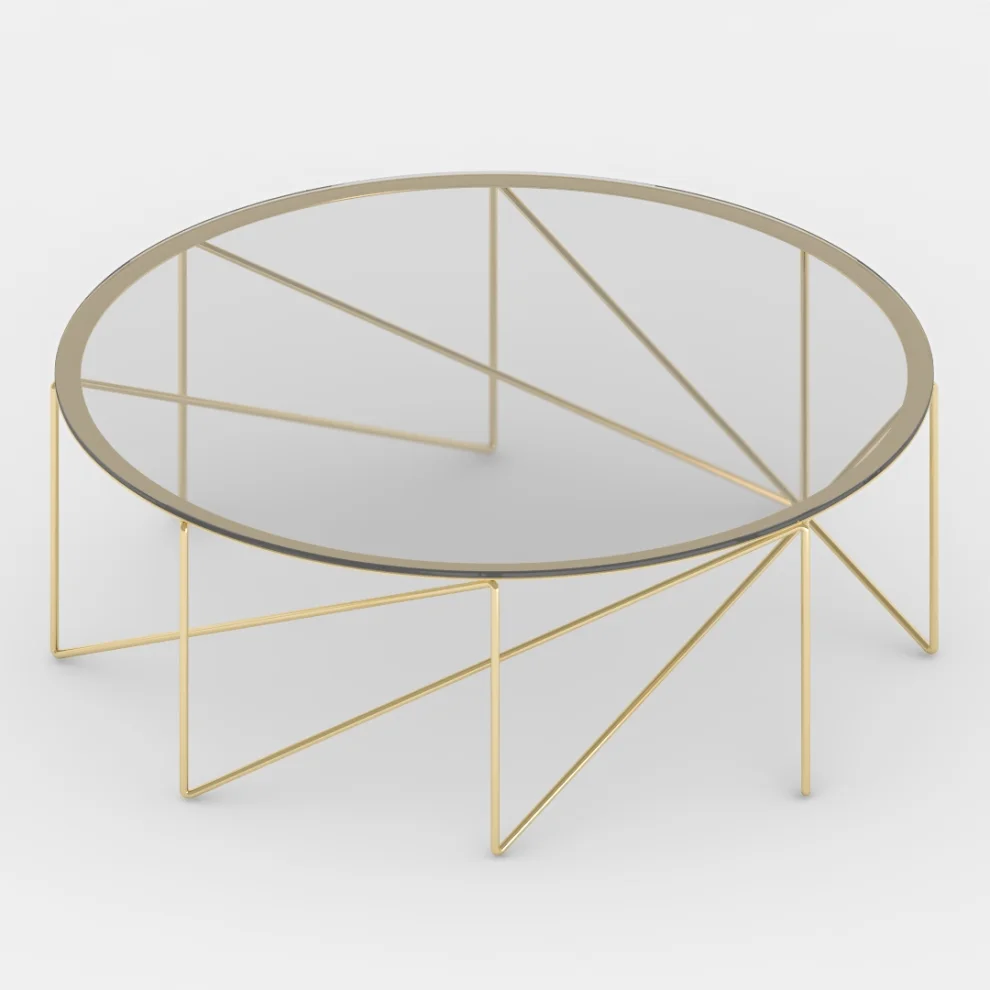 Onur Aygenc Interiors & Design - Foucault Glass Coffee Table