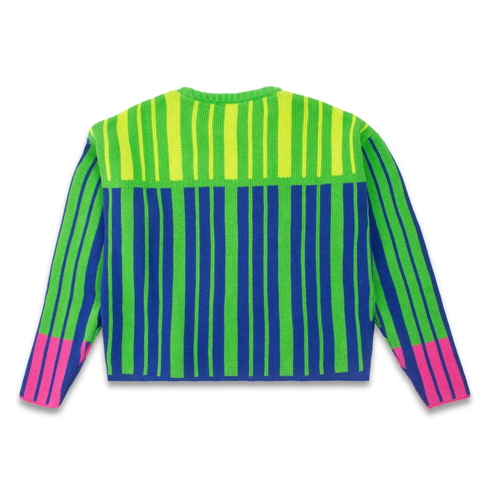 Pemy Store - Horizons Cropped Cotton Knitwear Sweater