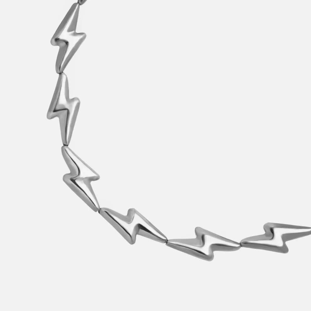 Raftaf - Never Ending Energy Sterling Silver Necklace