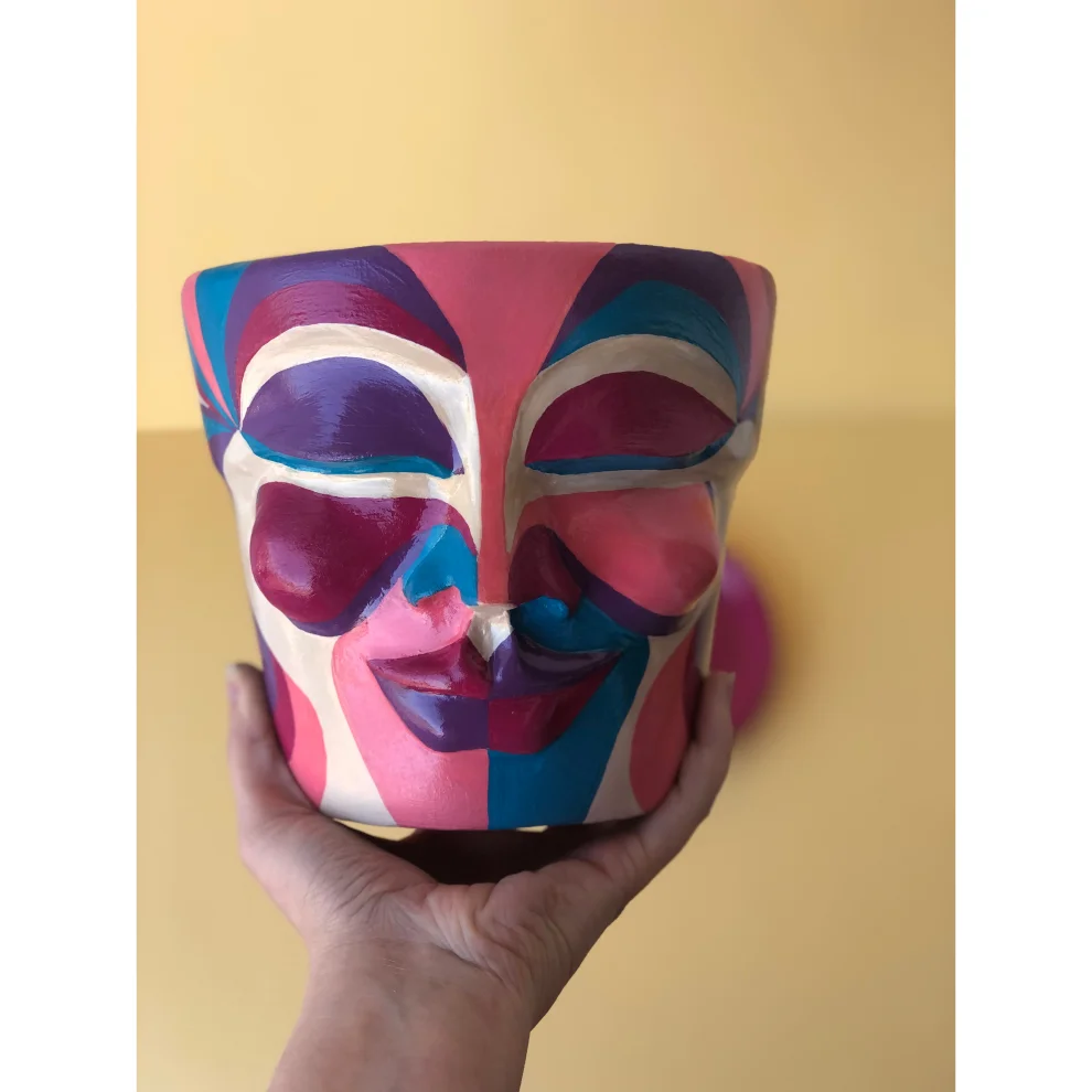 Eva's Art Design Studio - Head Pot
