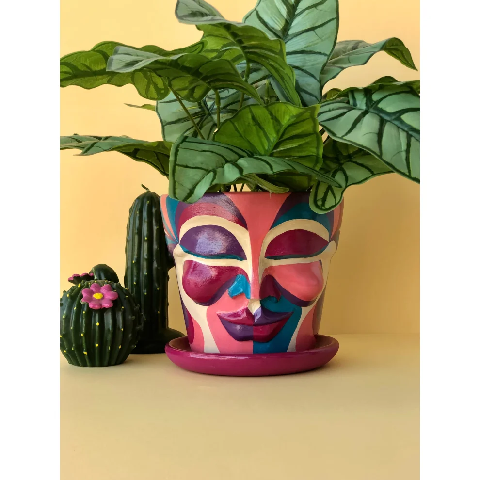 Eva's Art Design Studio - Head Pot