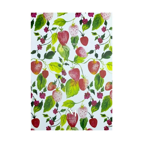 Mazu Studio - Berries Lined Notebook
