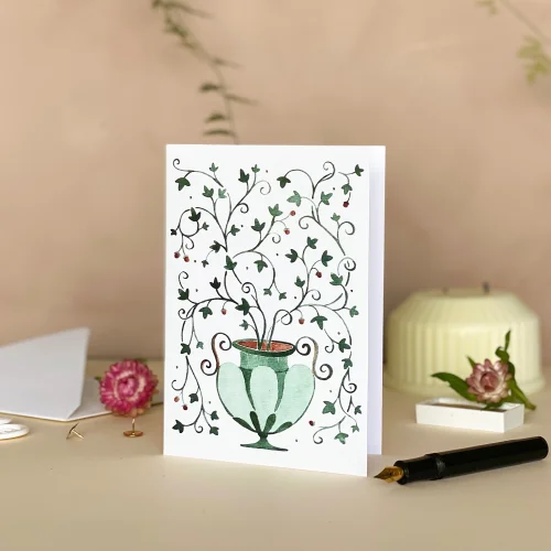 Mazu Studio - Vase Greeting Card