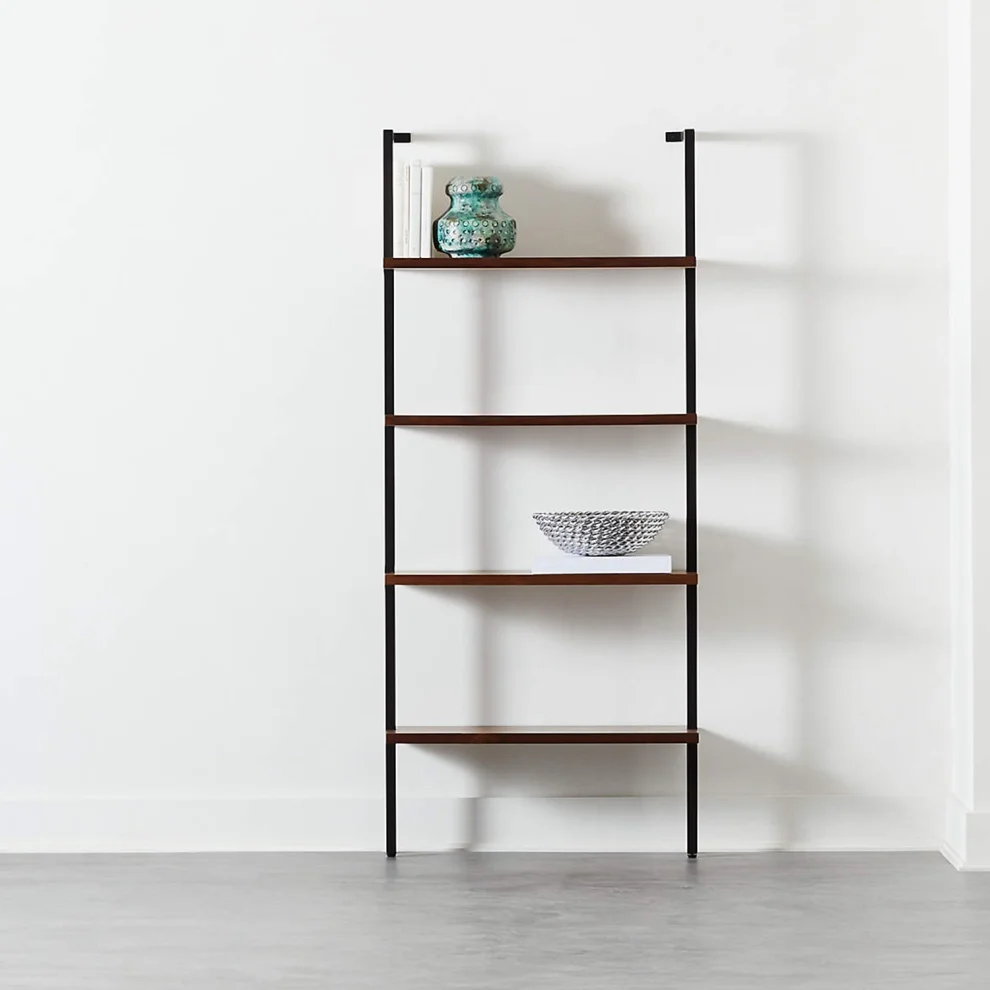 Modabilya - Dow Black Bookcase