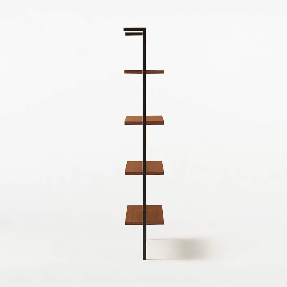 Modabilya - Dow Black Bookcase