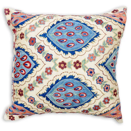 Soho Antiq - Hilda Handmade Silk Suzani Pillow