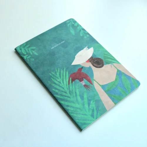 Estel Bensinyor - Tropical Spirit Lined Notebook