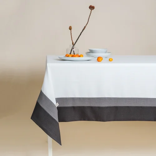 Foa Design - Banded Tablecloth