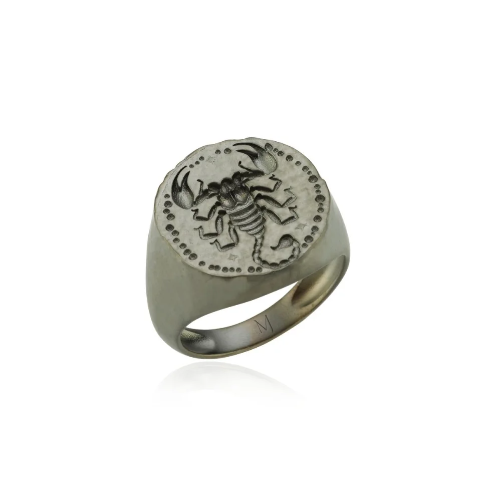 Melie Jewelry - Akrep Mühür Yüzük