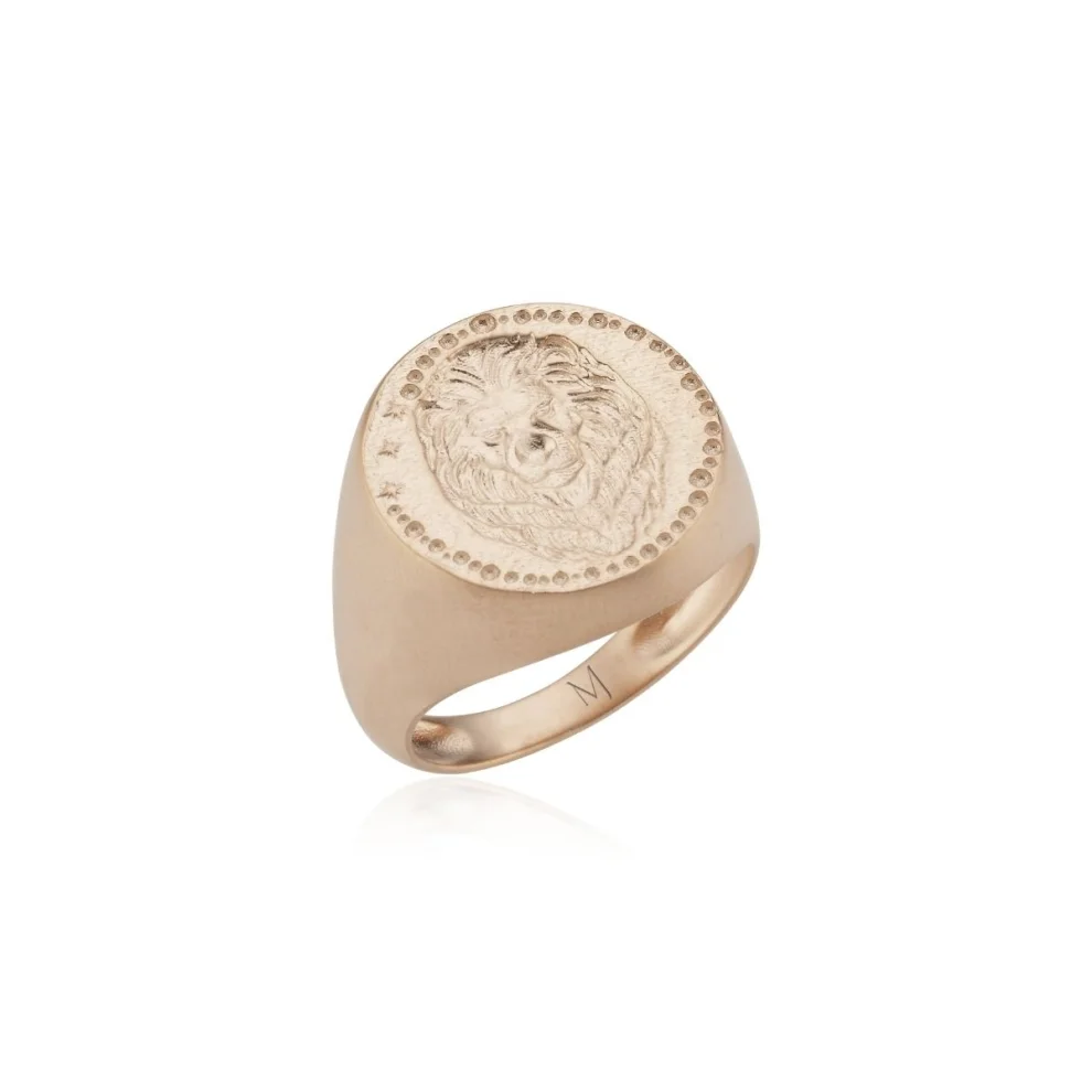 Melie Jewelry - Aslan Mühür Yüzük