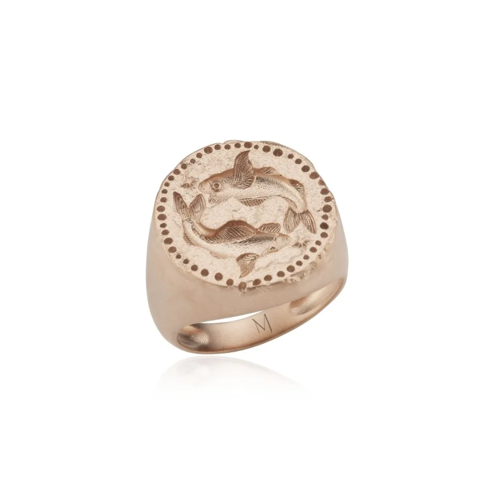 Melie Jewelry - Pisces - Seal Ring