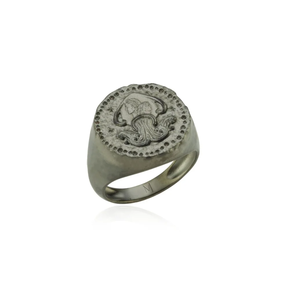 Melie Jewelry - Aquarius - Seal Ring