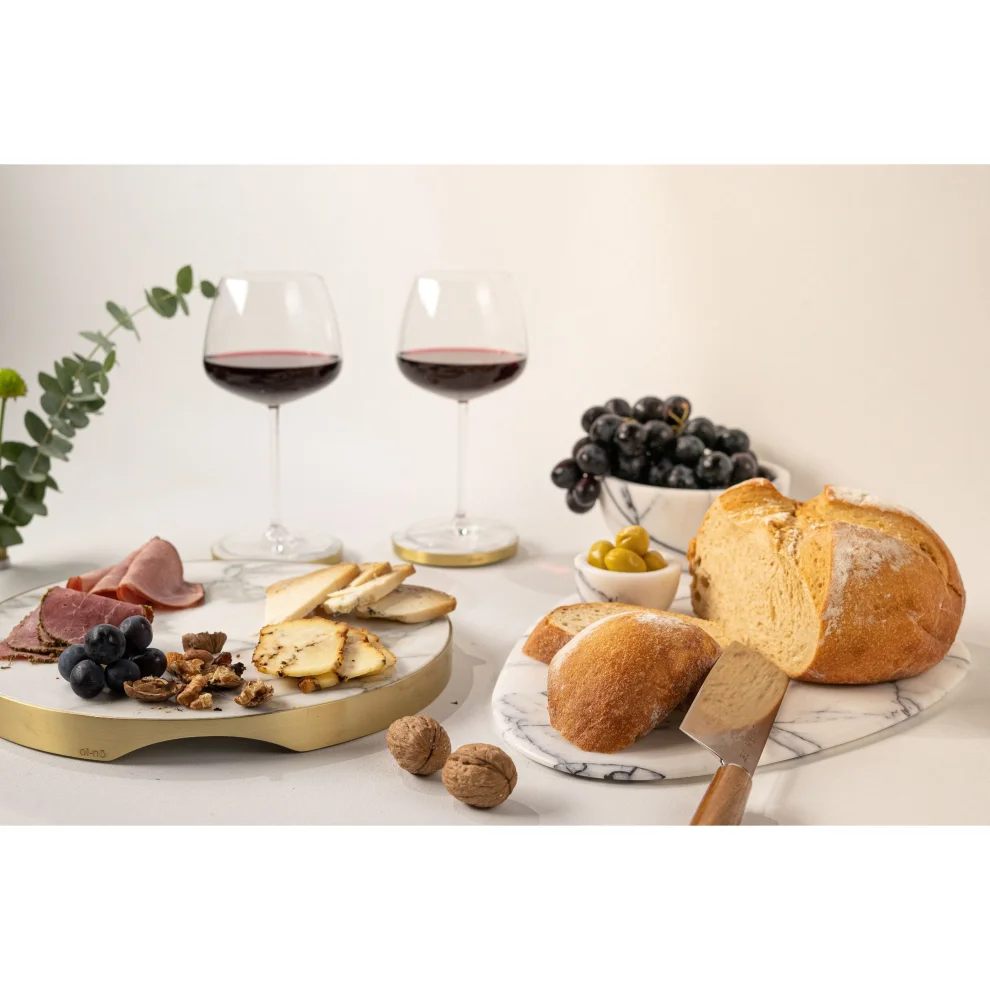 Oino Studio - Asawa Round Cheese And Charcuterie Tray