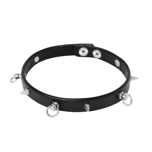 Calyx - Spiked Choker Necklace