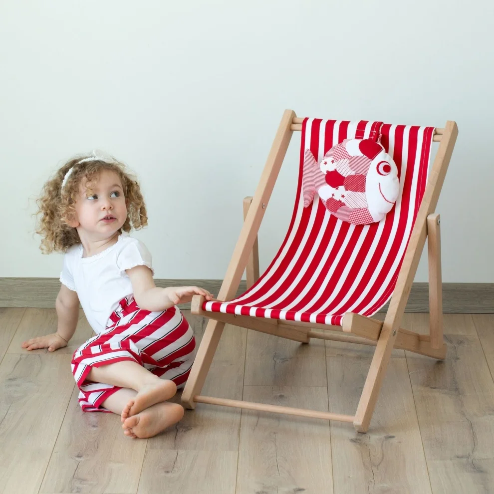 Dino Kids Furniture - Natural Wooden Child Seat