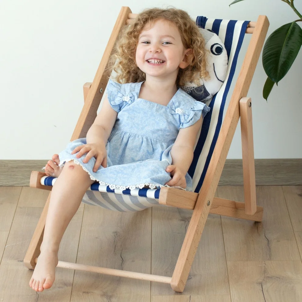 Dino Kids Furniture - Natural Wooden Child Seat