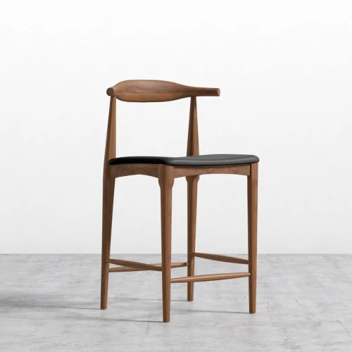 Modabilya - Buston Wooden Bar Stool