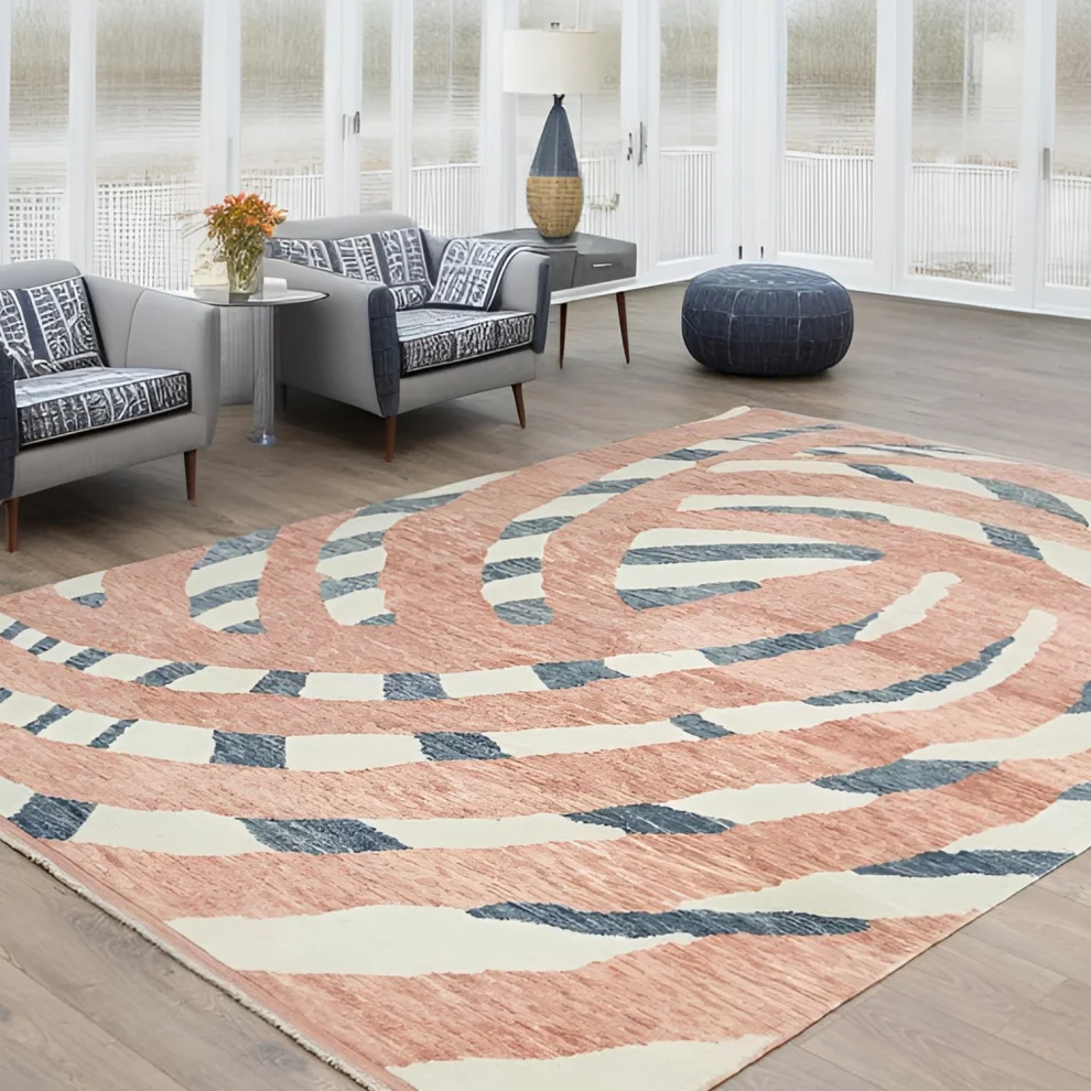 Soho Antiq - Asilah Moder Design Hand-woven Rug