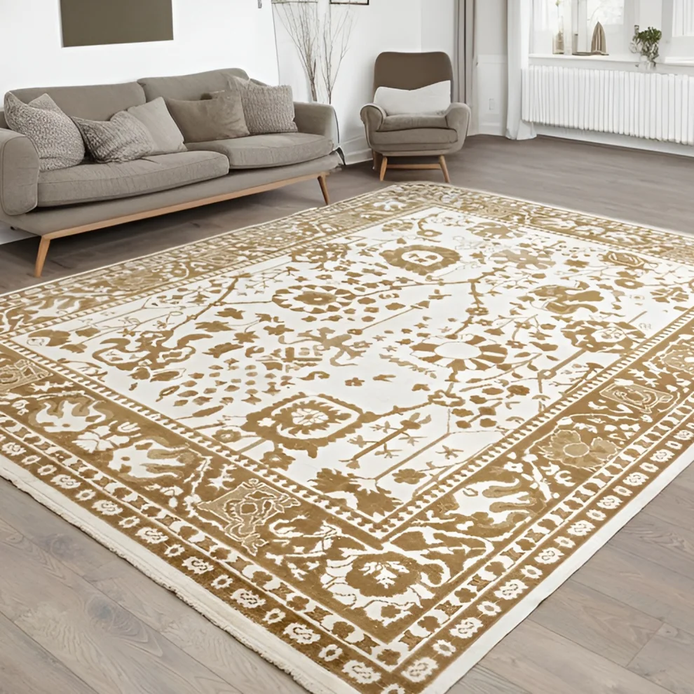 Soho Antiq - Bhalil Rustic Pattern Wool Oushak Rug