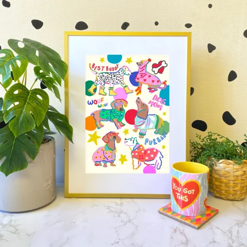 Hello Melody - Dog Mom Print