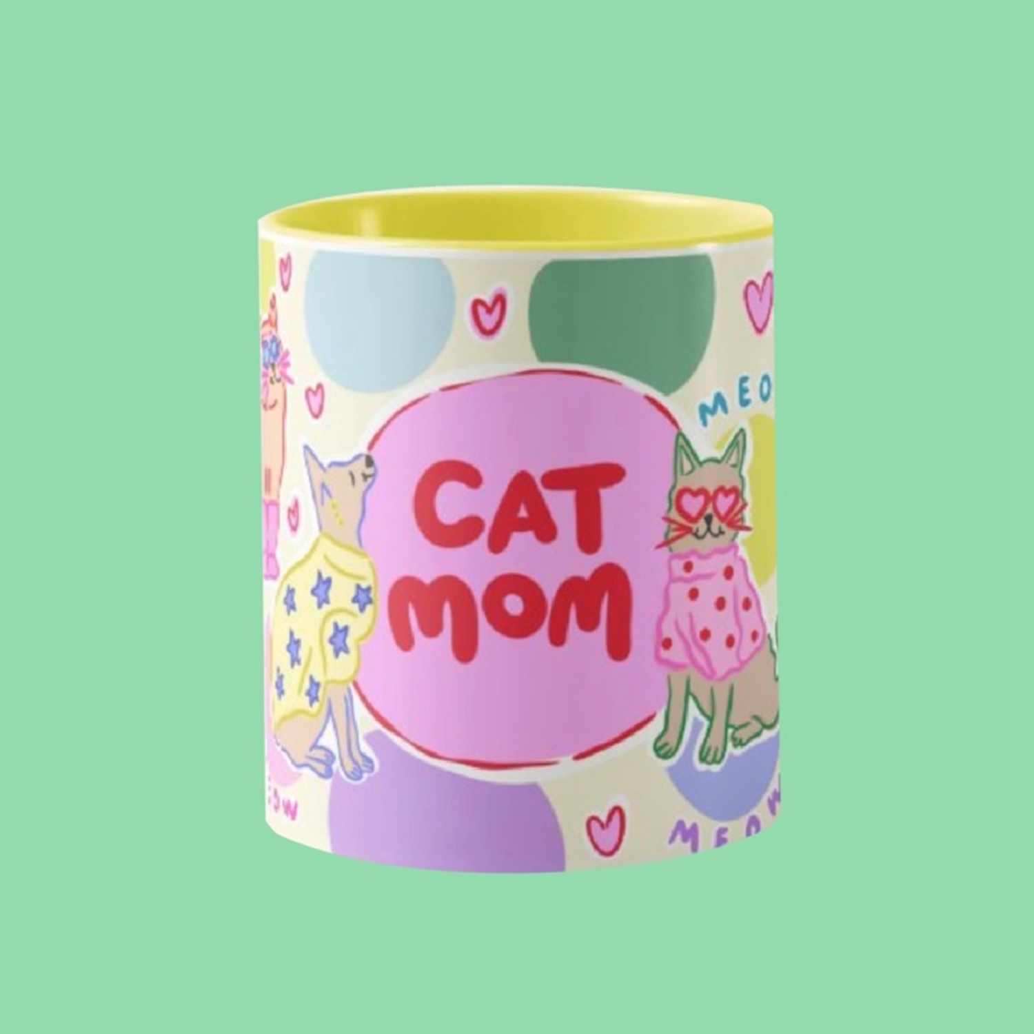 Cat Mom Mug