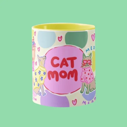 Hello Melody - Cat Mom Kupa