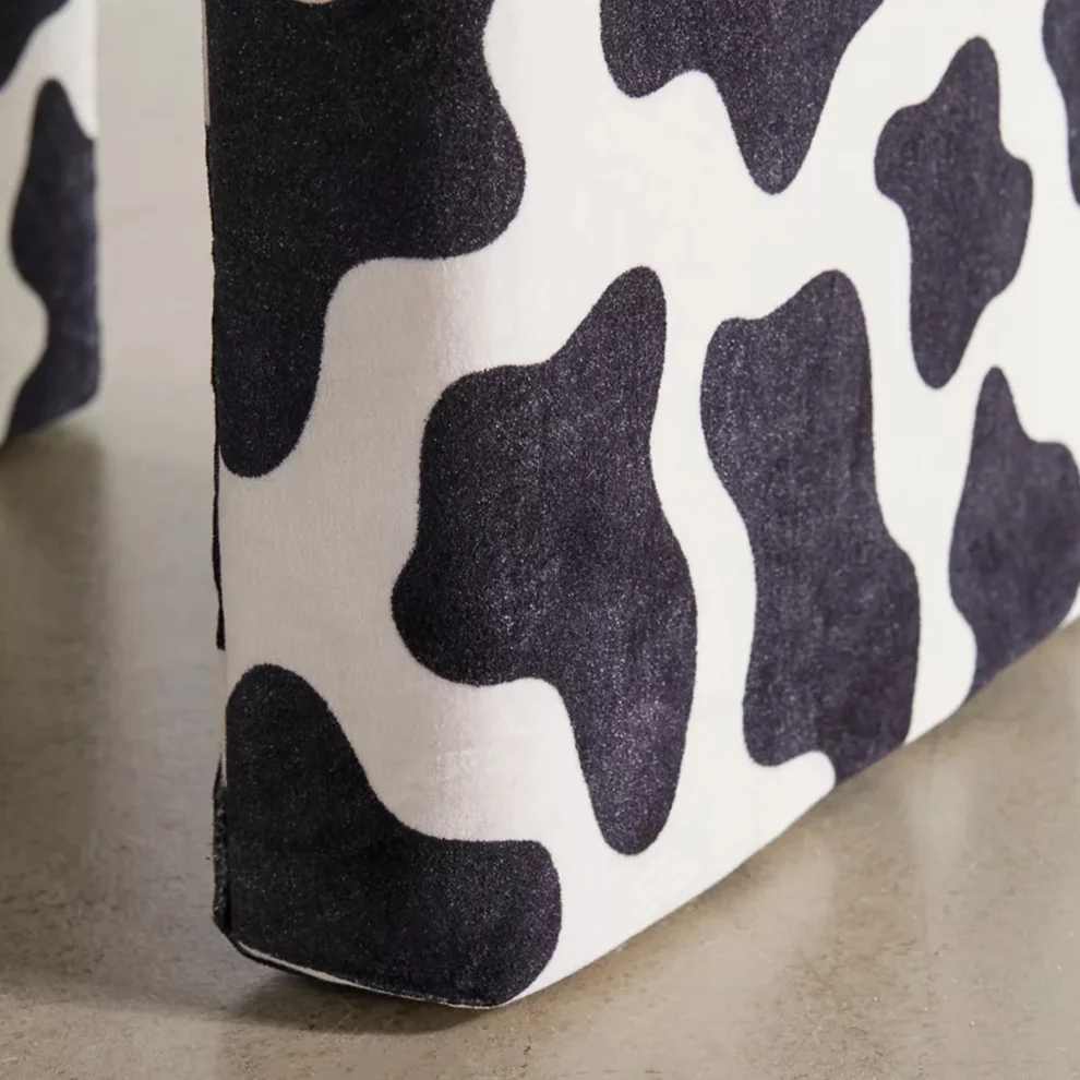 Modabilya - Torino Patterned Pouffe