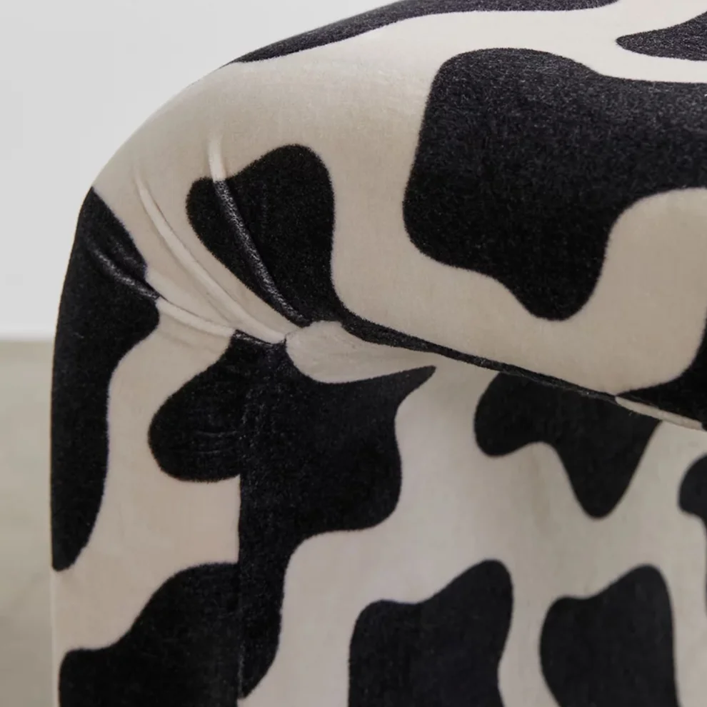 Modabilya - Torino Patterned Pouffe