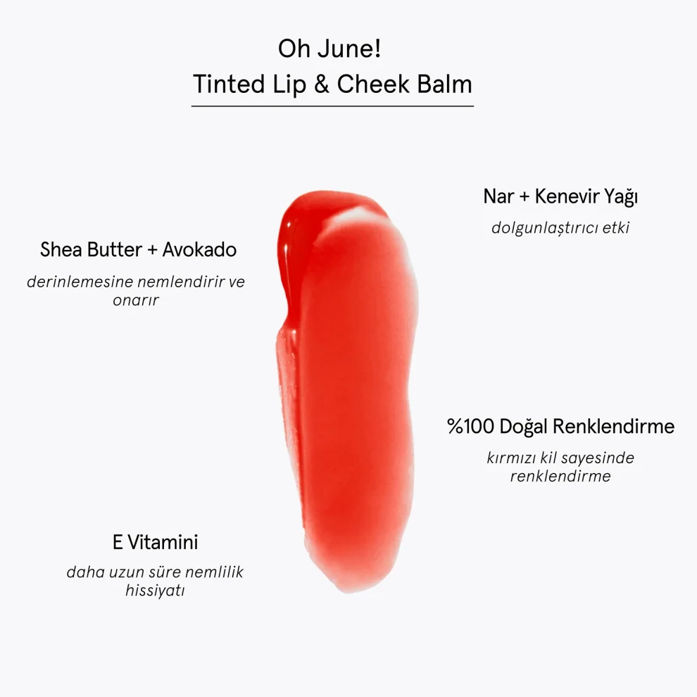 Pelcare Healthcare - Oh June! Tinted Lip & Cheek Balm