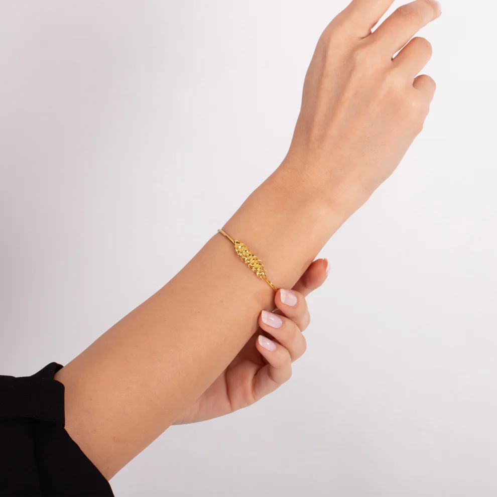 Ezra Baghaki Jewellery - Wheat Of Ear Bracelet