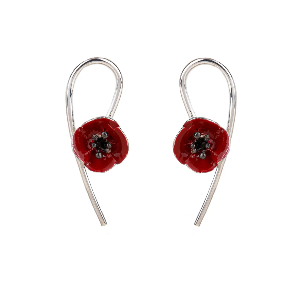 Ezra Baghaki Jewellery - Poppy Branches Earring