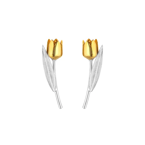 Ezra Baghaki Jewellery - Yellow Tulip Earring