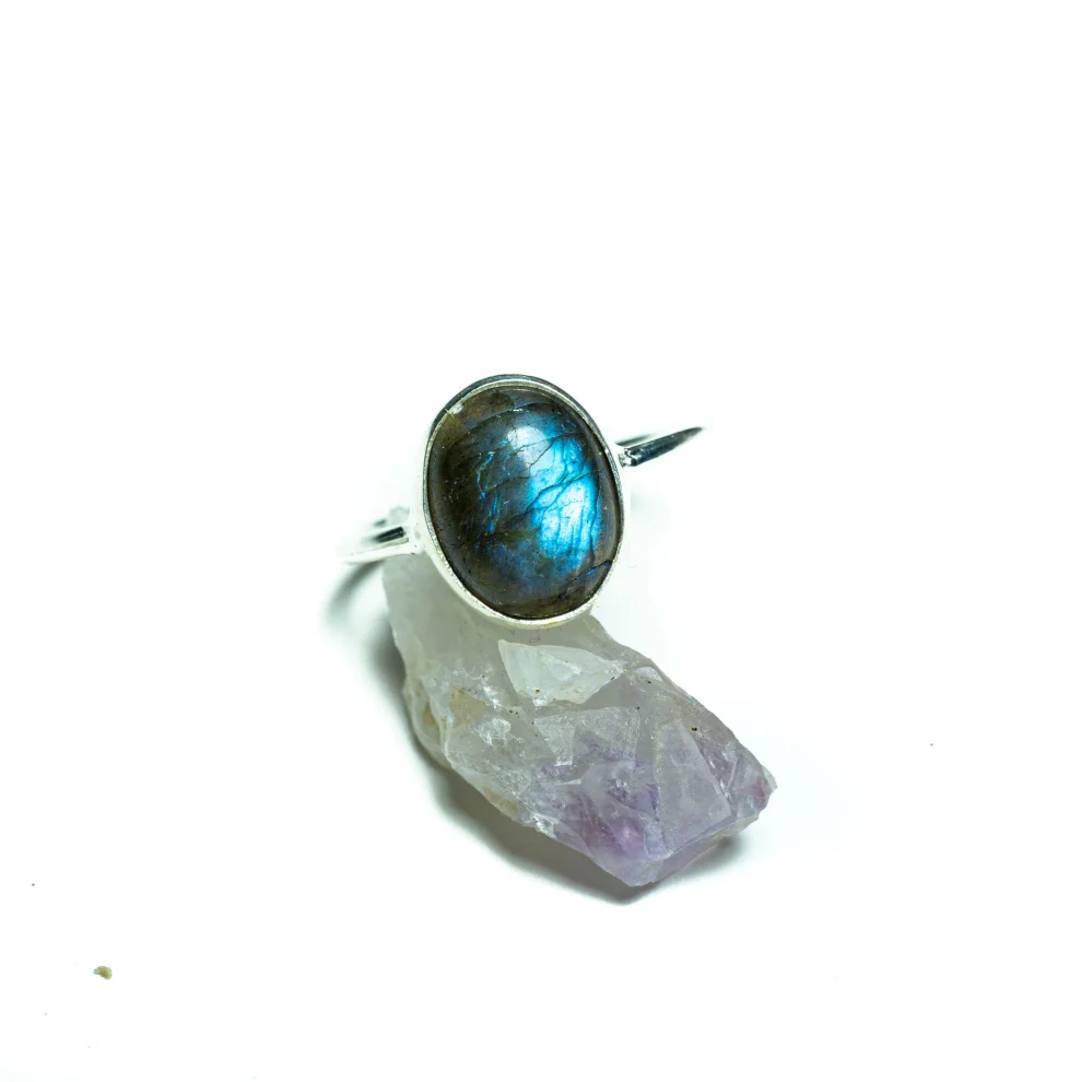 İndafelhayat - Labradorite Silver Ring