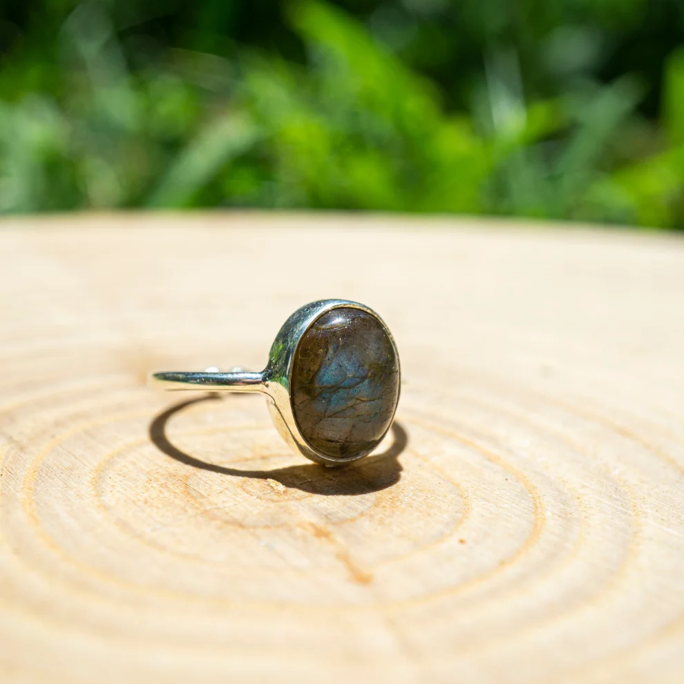 İndafelhayat - Labradorite Silver Ring