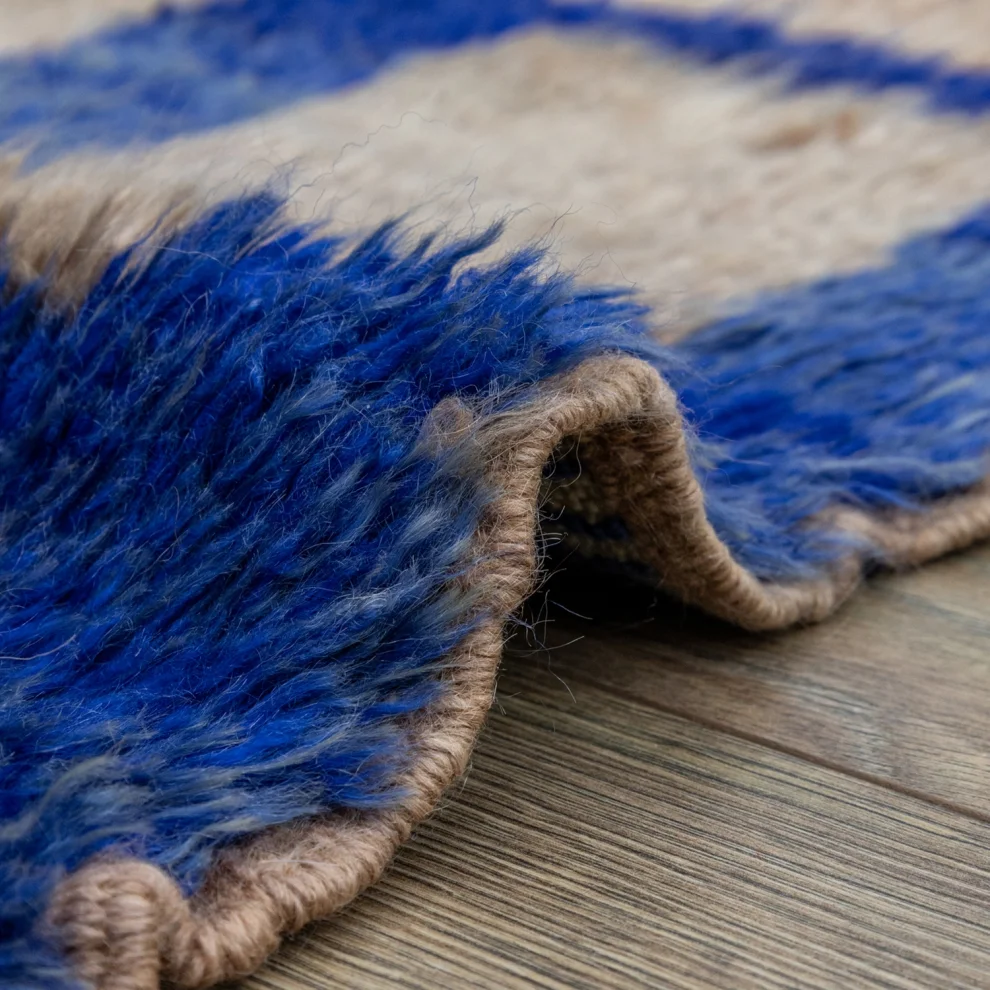 Soho Antiq - Norcis Shaggy Style Hand Weaving Carpet 122x180cm