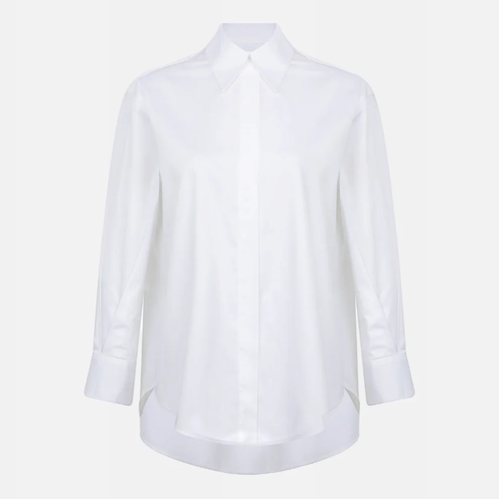 Etna Shirts And More Seconda Shirt ML White hipicon