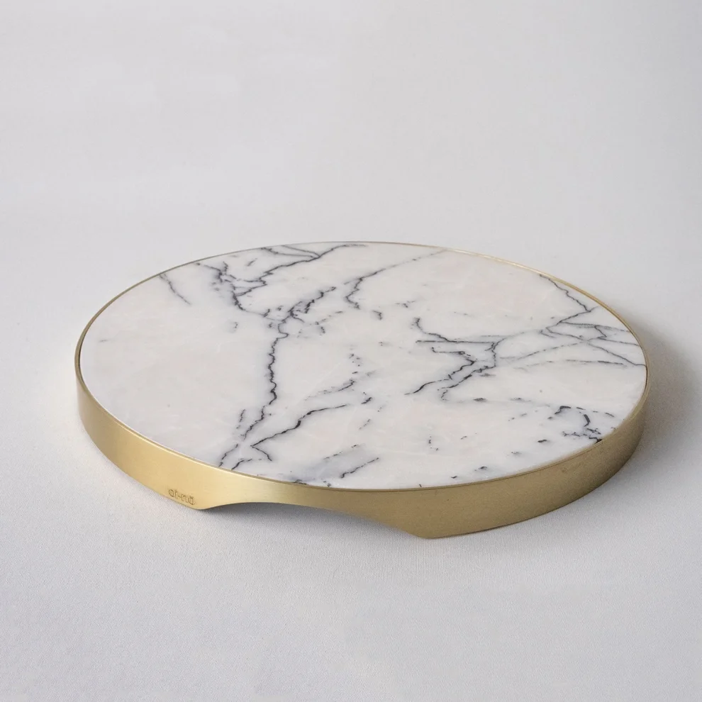 Oino Studio - Asawa Round Cheese And Charcuterie Tray