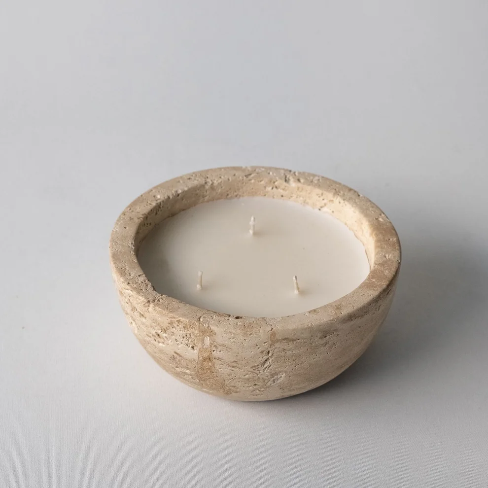 Oino Studio - Ziya Stone Candle